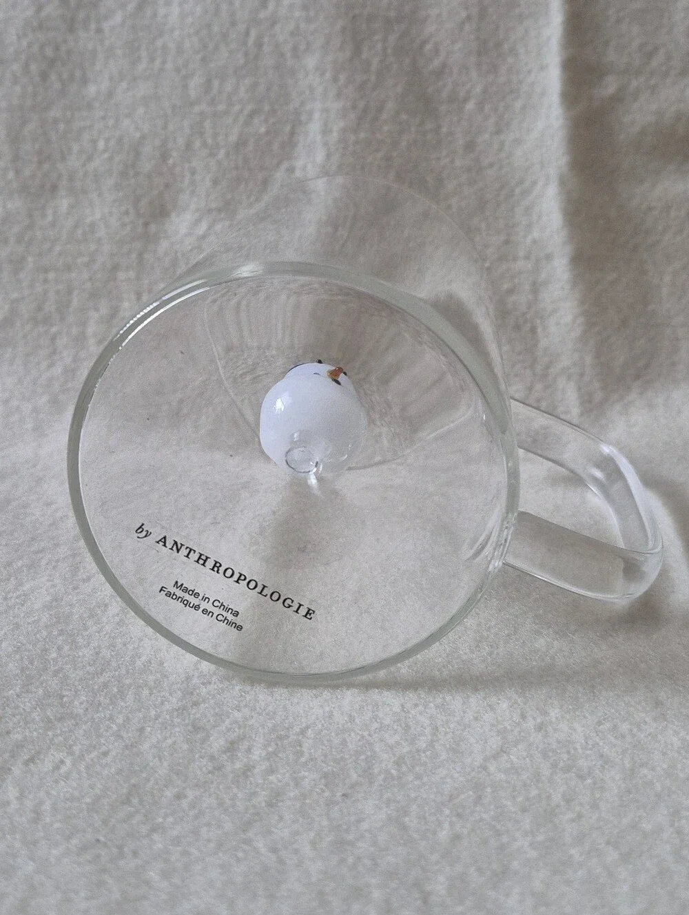 Anthropologie Ralphie The Snowman holiday mug